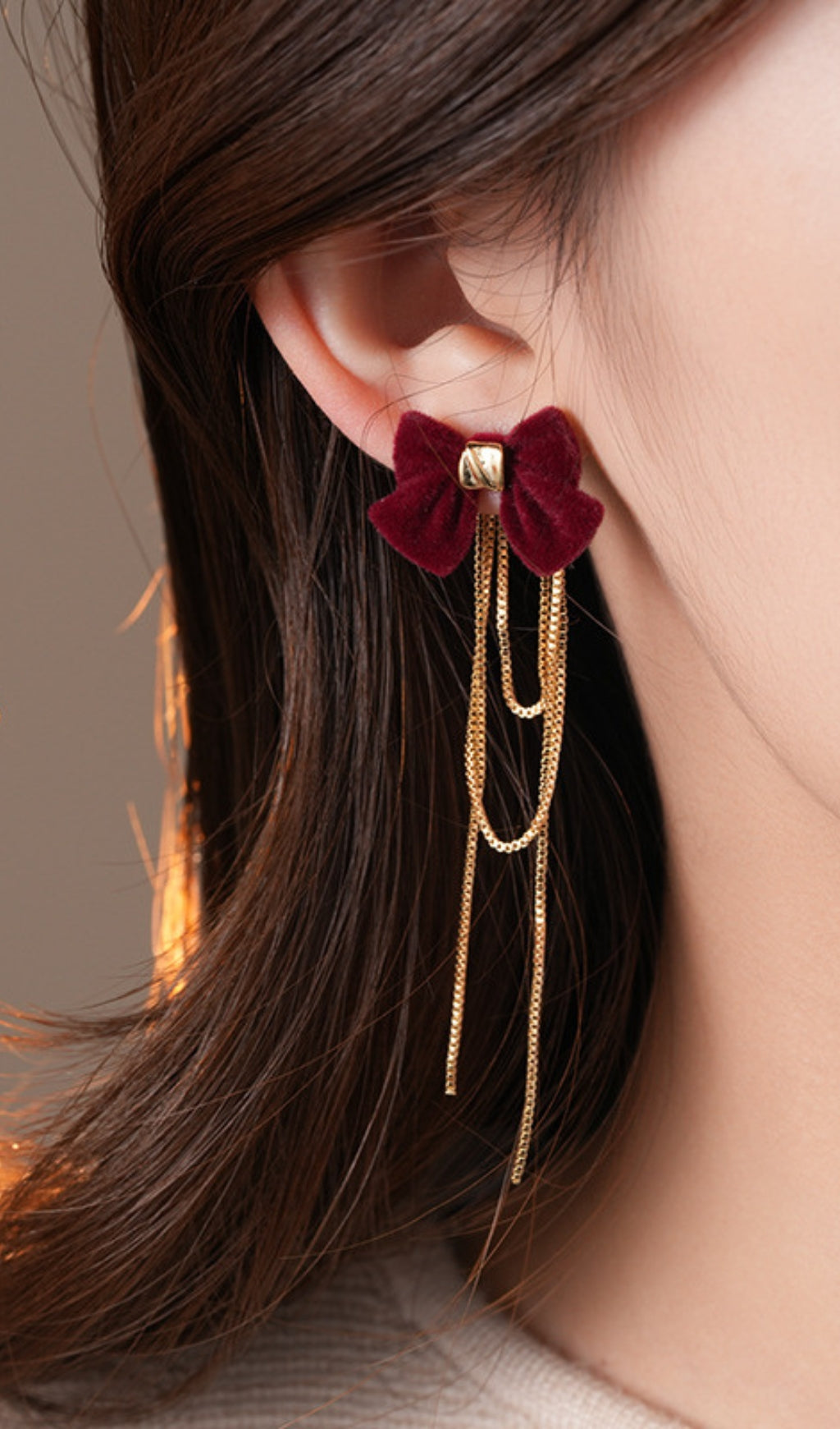 Dee Bow Earrings Flowering Girl