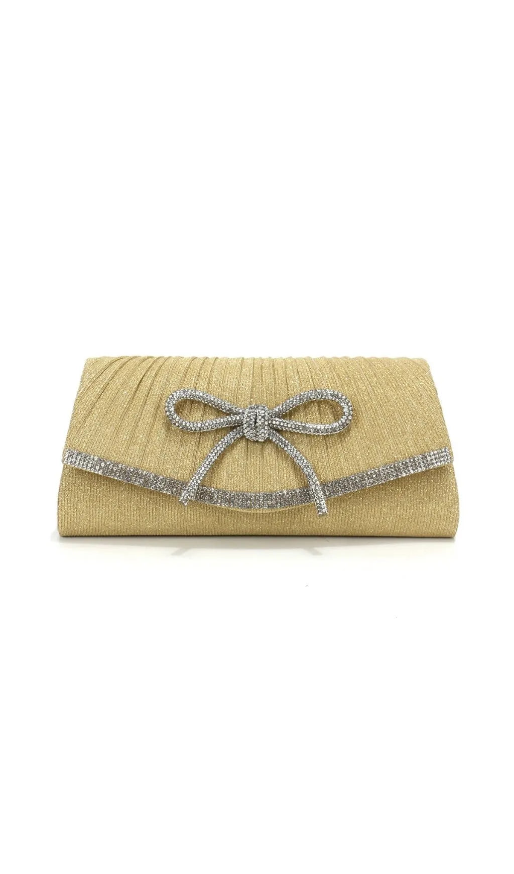 Leeah Bow Diamante Handbag Flowering Girl