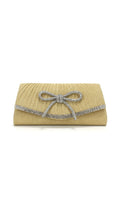Leeah Bow Diamante Handbag Flowering Girl