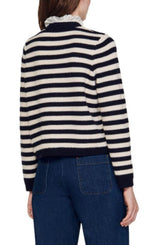 SAILOR STRIPED BRETON CARDIGAN Flowering Girl