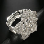 Kaira Diamante Flower Bracelet Flowering Girl
