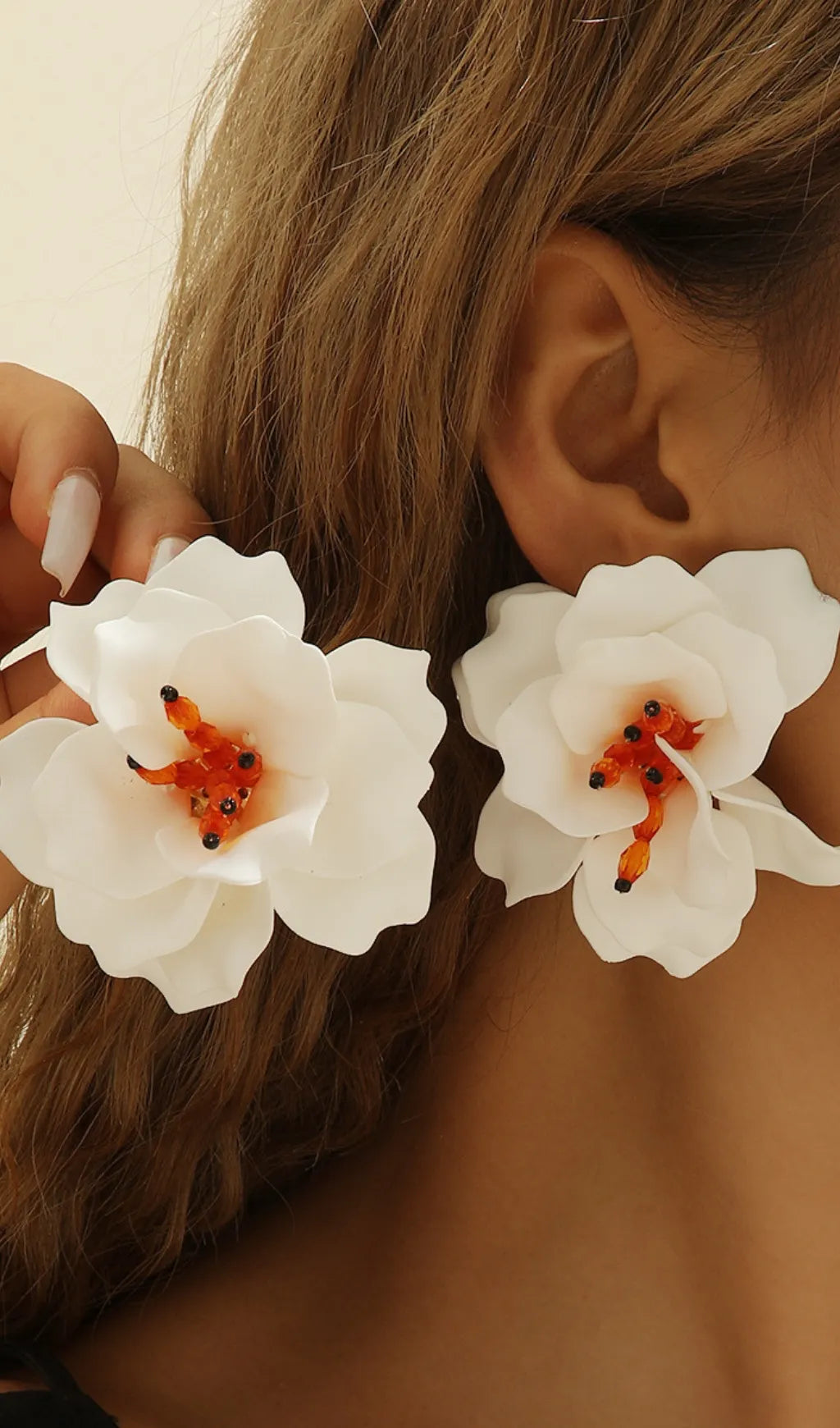Corliss Flower Earrings Flowering Girl