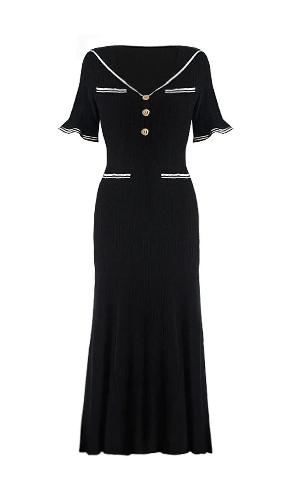 Enrica Knit Midi Dress Flowering Girl