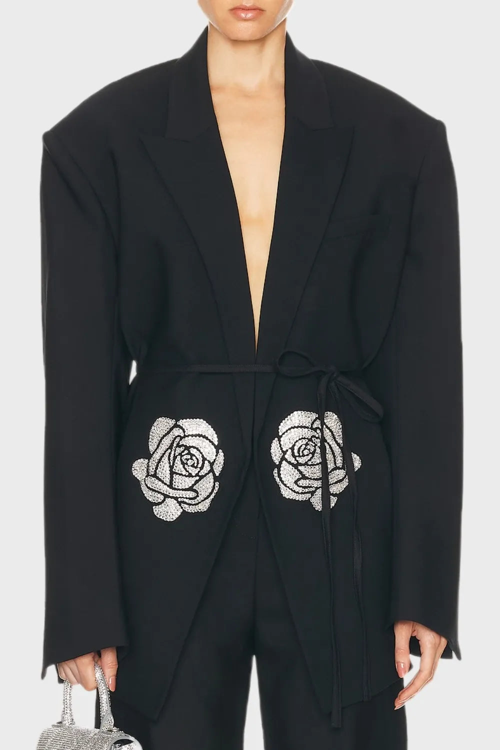 Griselda Rose Rhinestone Blazer Flowering Girl
