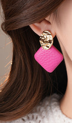 Dakota Pink Earrings Flowering Girl