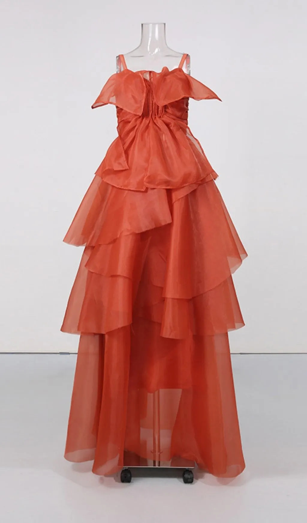 Varesa Spaghetti Ruffle Maxi Dress Flowering Girl