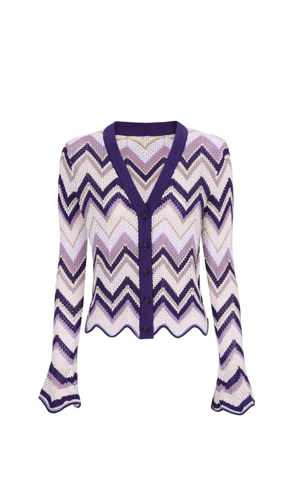 Geoff Knit Cardigan Flowering Girl