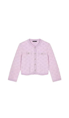 PALE PINK MENTHE CARDIGAN Flowering Girl