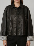Mallison Black Jacket Flowering Girl