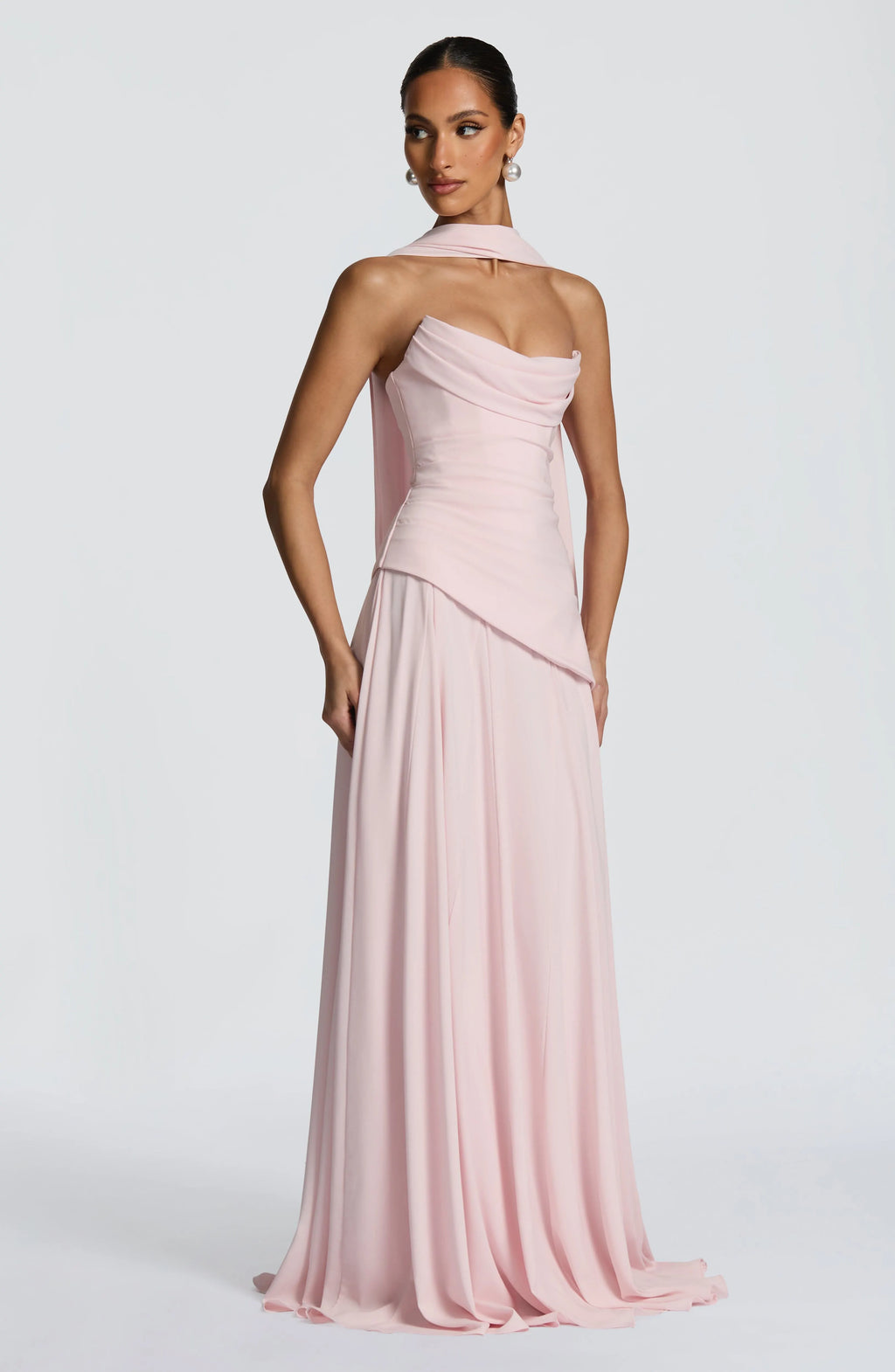 Patricia Maxi Dress - Blush Flowering Girl