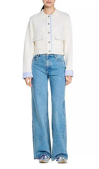 Polo Cardigan Flowering Girl