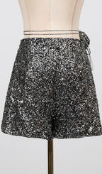 Ginata Sequin Flower Shorts Flowering Girl