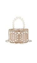 Ditza Pearl Handbag Flowering Girl