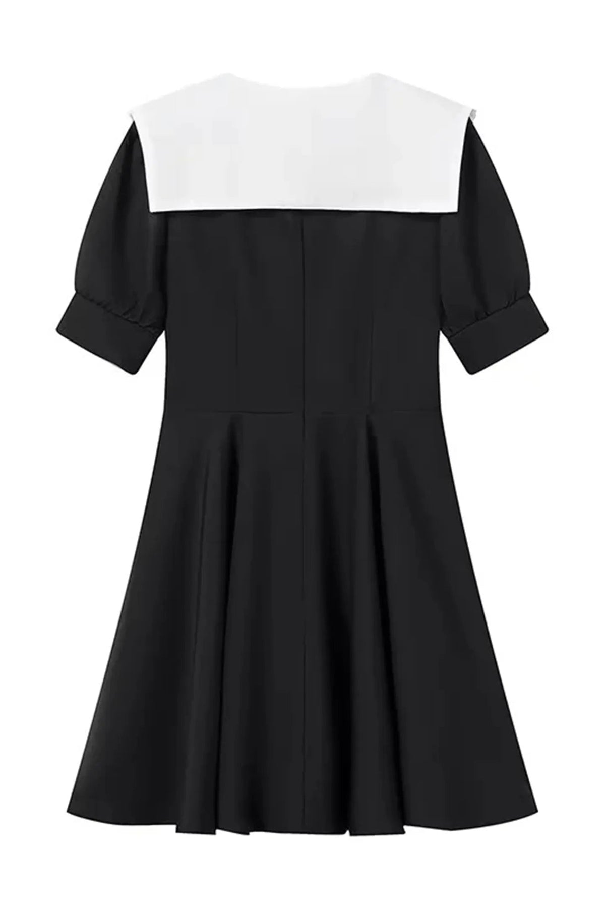 Chloe Doll Collar Puff Sleeve Mini Dress Flowering Girl