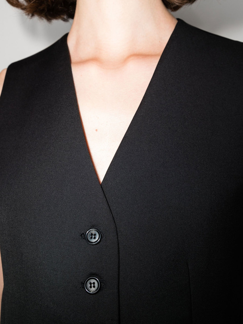 BLACK GELSO WAISTCOAT Flowering Girl