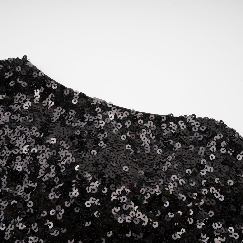 Nerissa tie-front sequinned jacket Flowering Girl
