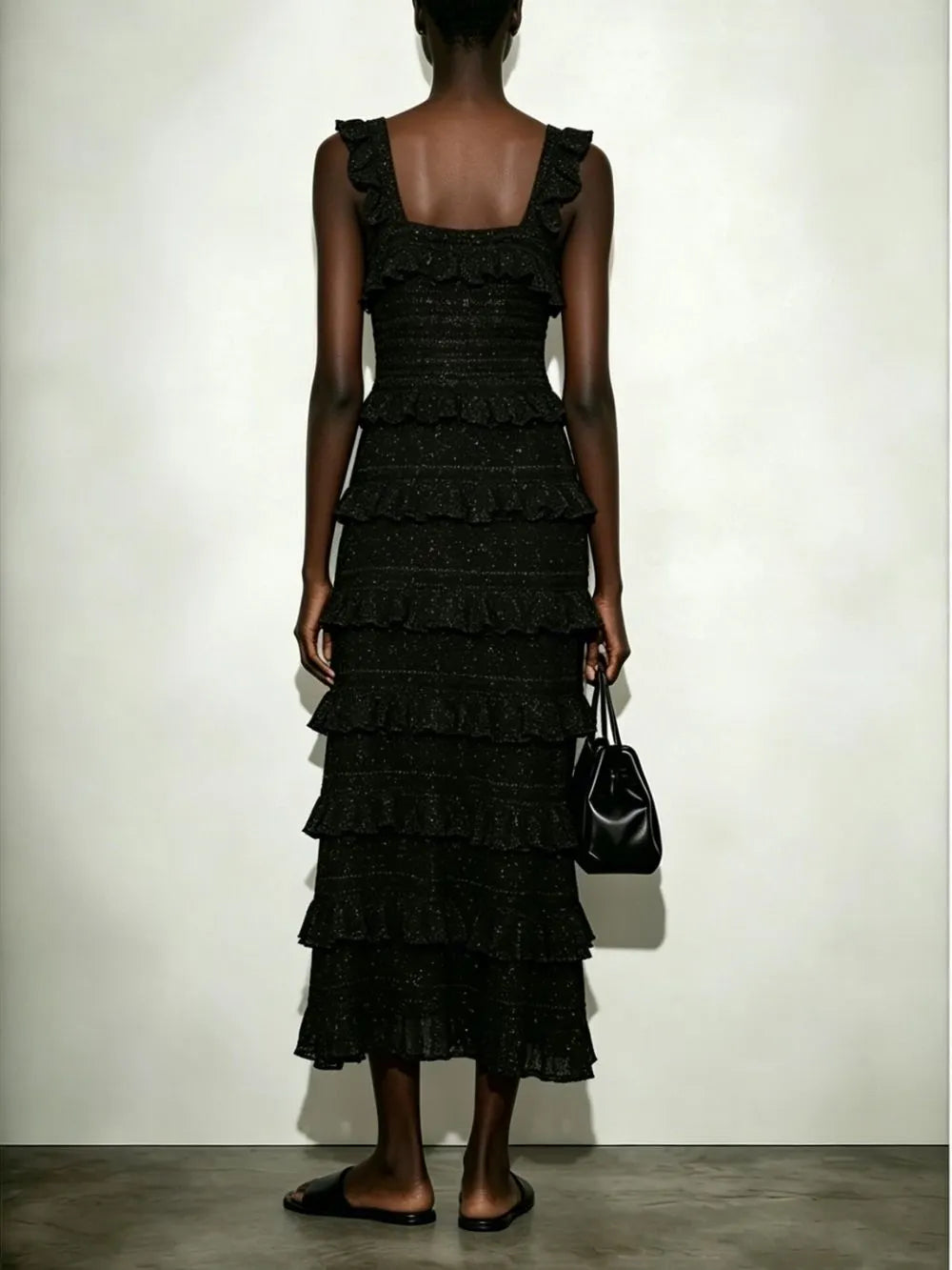 Makali Layered Two-Piece Set Flowering Girl