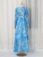 Melodee Printed Two-Piece Set Flowering Girl
