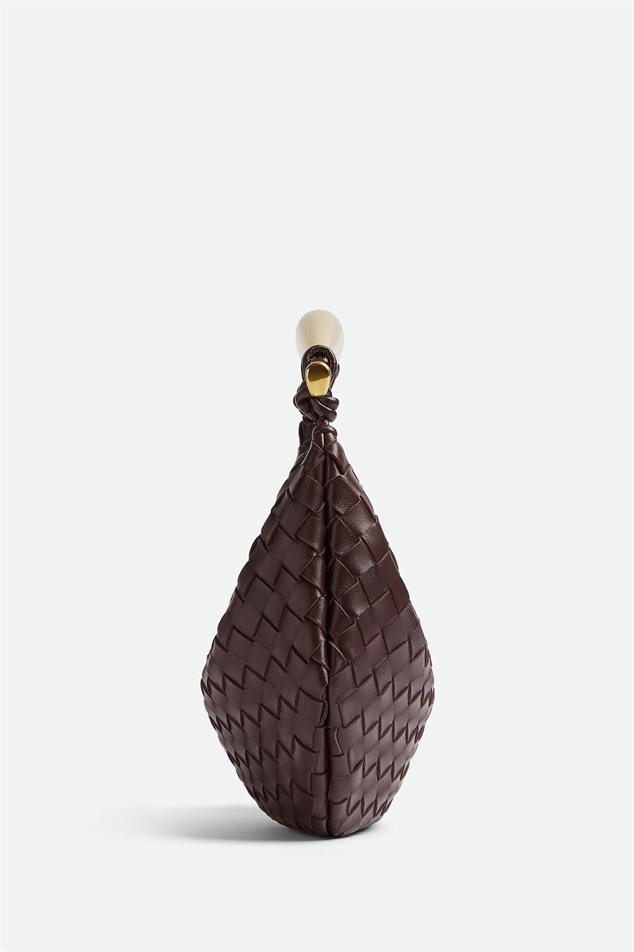 Avianna Weave Metal Handbag - Chocolate Flowering Girl