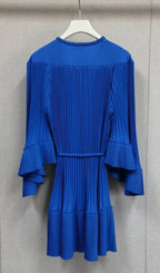 Rilaje Short Pleated Dress Flowering Girl