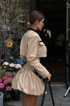 Madeline Cropped Jacket & Bubble Skirt Set Flowering Girl