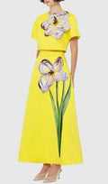 Eadoin Flower Two-Piece Set Flowering Girl