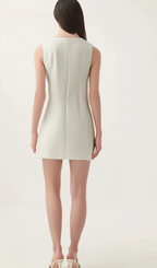 Cyrielle crystal-embellished mini dress Flowering Girl