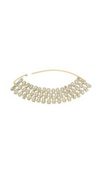 Cavqen Crystal Multiple Necklace Flowering Girl