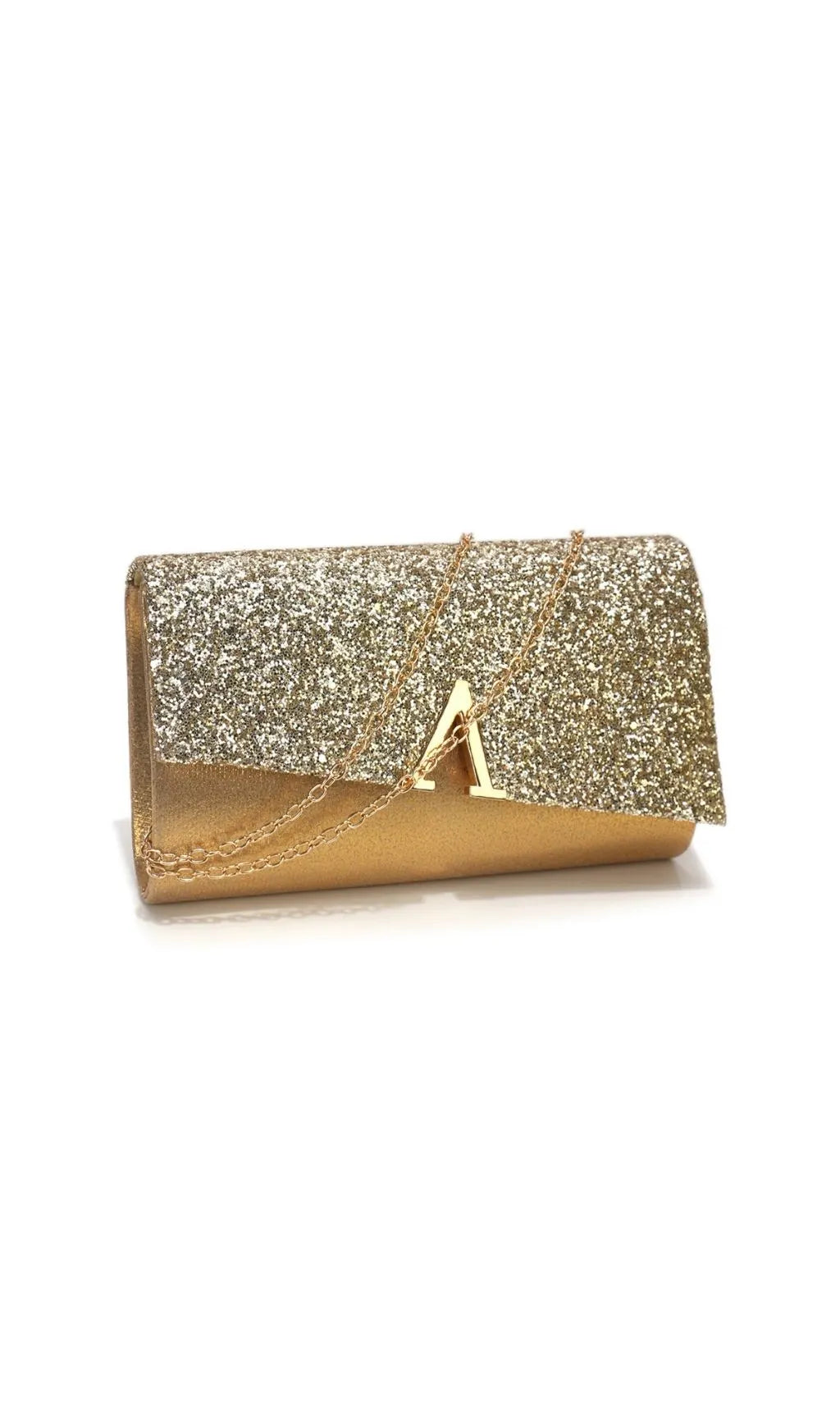 Layne Gold "V" Handbag Flowering Girl