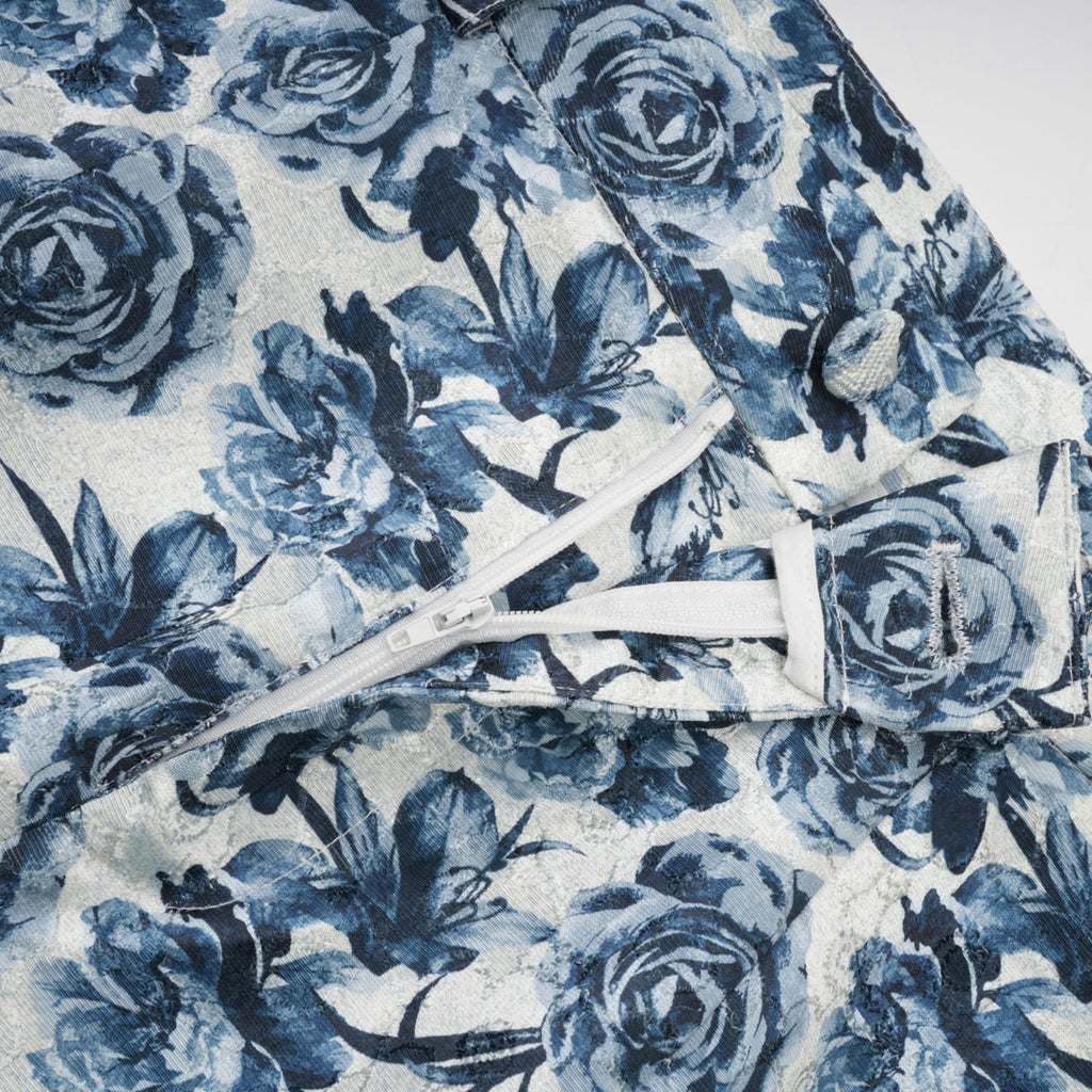 Morgane Floral-Print Jacket & Trousers Matching Set Flowering Girl