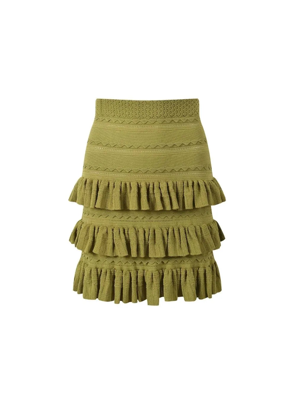 Short Ruffled Skirt Flowering Girl