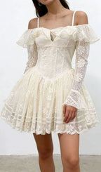 Kestrel Long Sleeve Mini Dress Flowering Girl