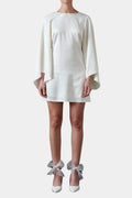 Bell-Sleeve Mini Dress Flowering Girl