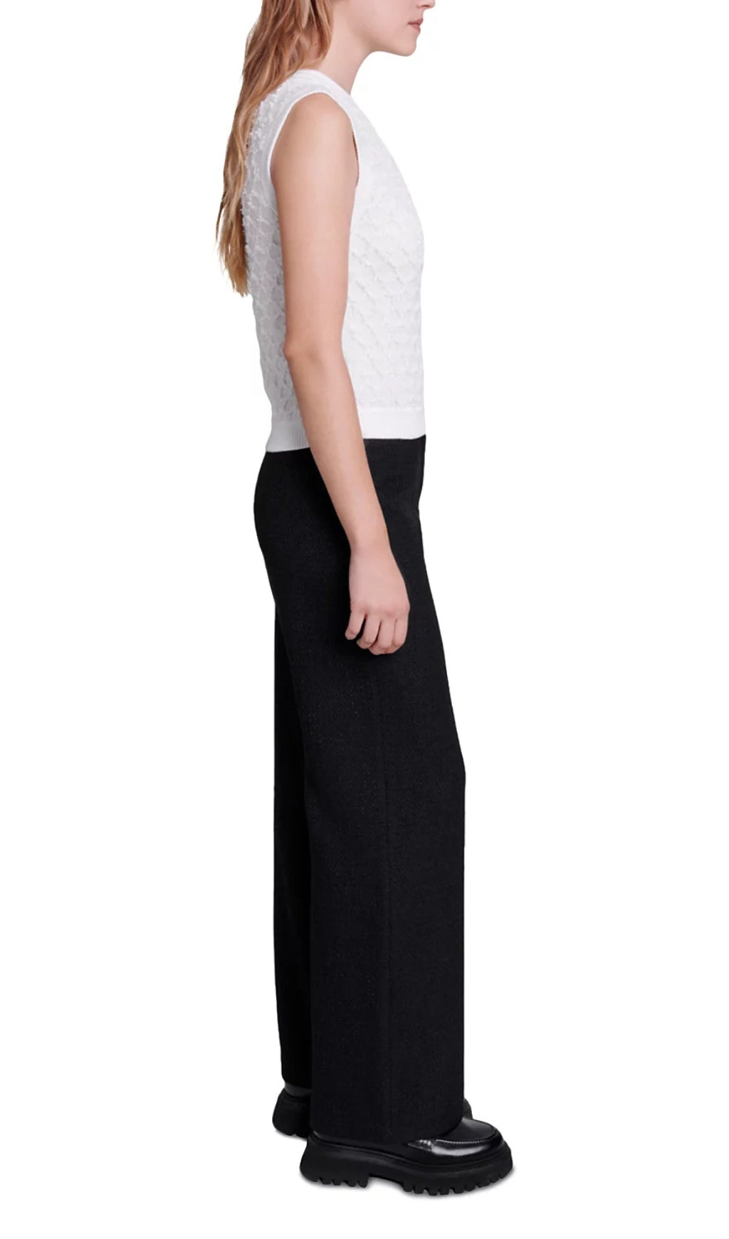 Mirtala Sleeveless Sweater Flowering Girl