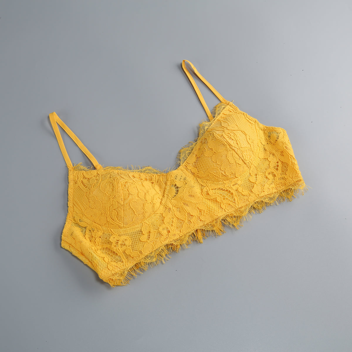 Giuseppe Yellow Lace Three-Piece Set Flowering Girl