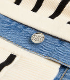LAYERED LOOK STRIPED CARDIGAN Flowering Girl