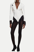 Sabah Lace Romper - White Flowering Girl