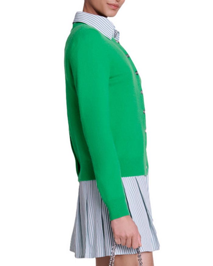 MIRABO CARDIGAN IN GREEN Flowering Girl
