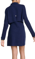 Roquette Layered Knit Mini Dress Flowering Girl