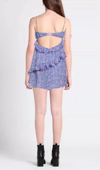 Aroa Floral Mini Dress Flowering Girl