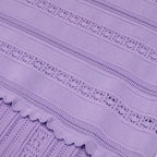 Kinsey Purple Knit Cardigan & Dress Set Flowering Girl