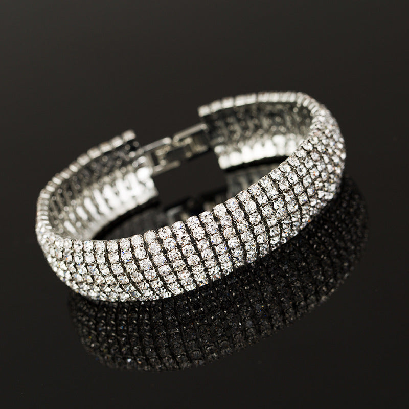 Diamond Bracelets Flowering Girl
