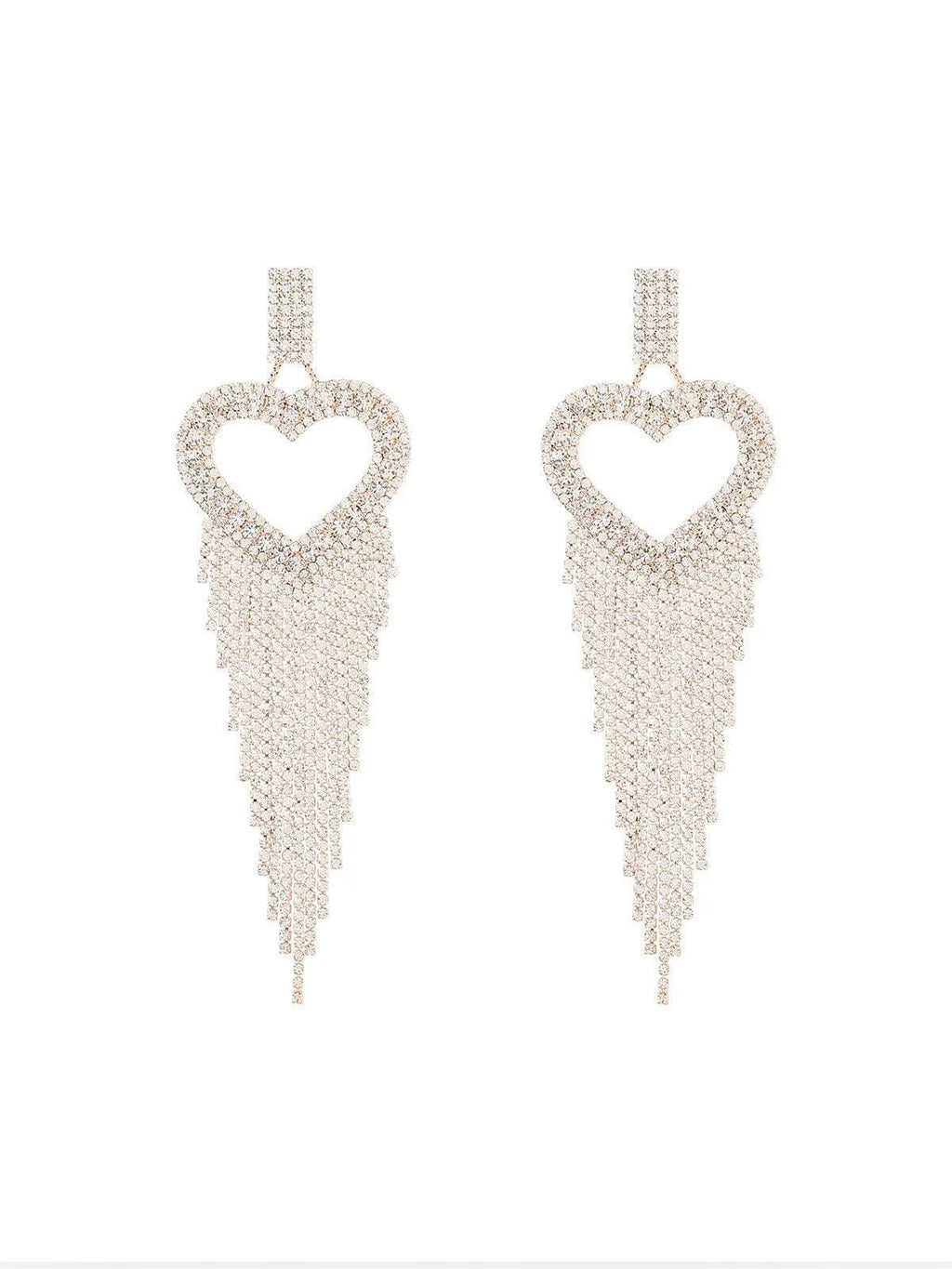 Rory Heart Tassel Earrings Flowering Girl