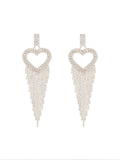 Rory Heart Tassel Earrings Flowering Girl