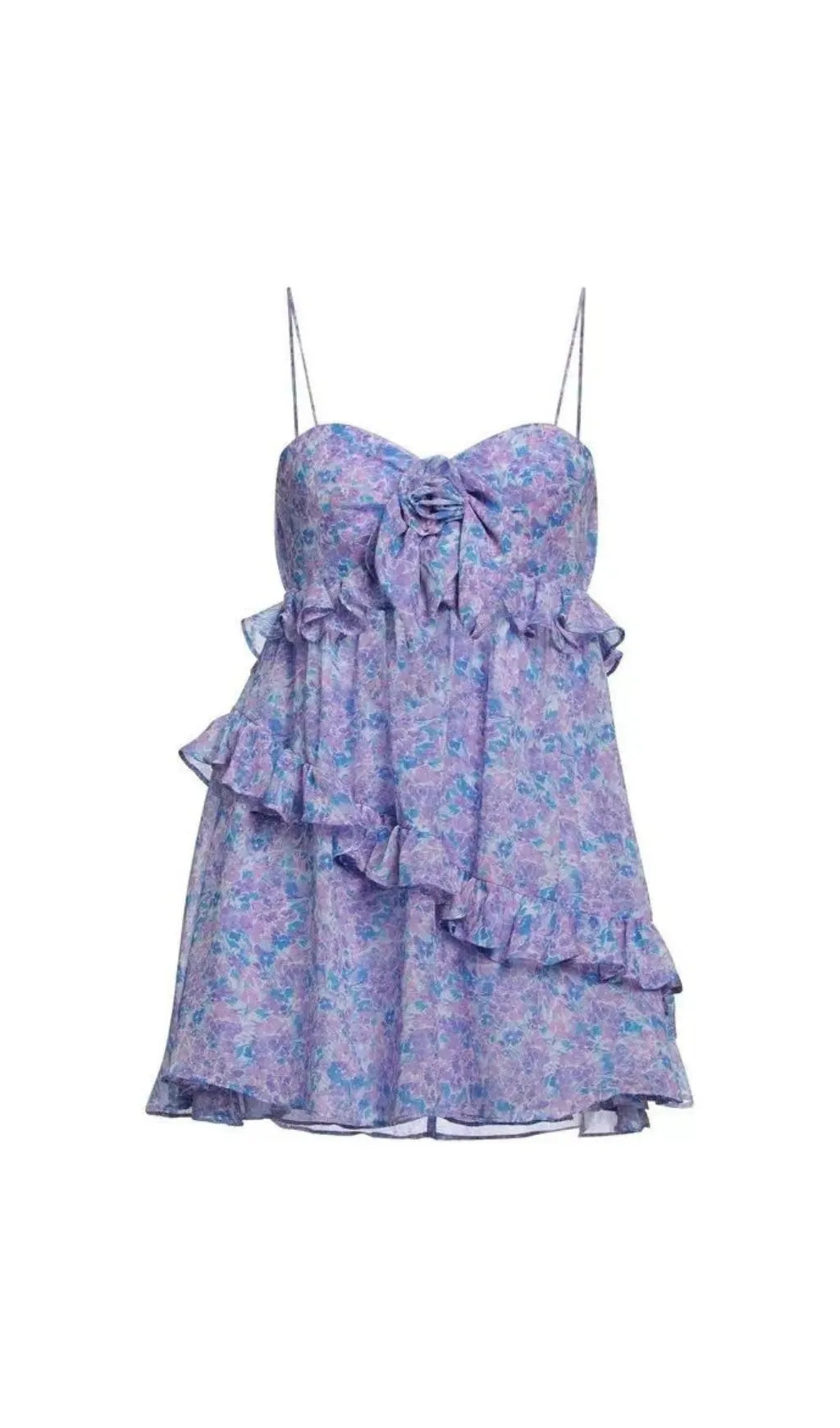 Aroa Floral Mini Dress Flowering Girl