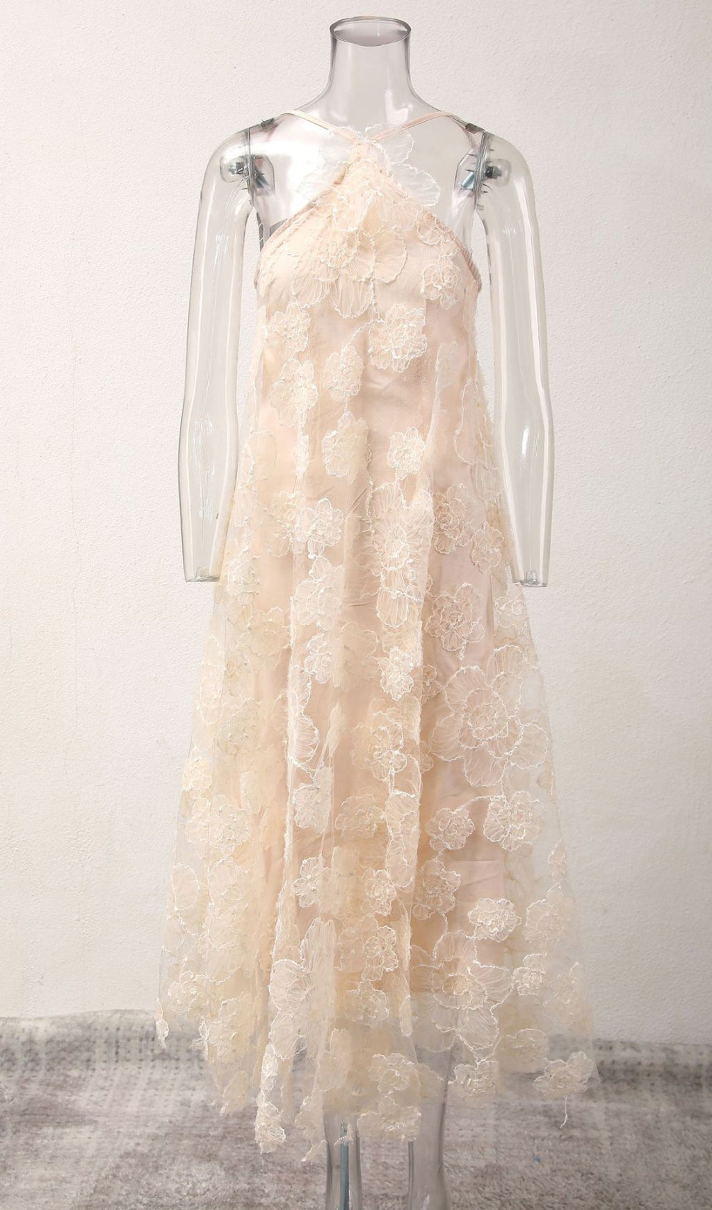 Billy Halter Flower Maxi Dress Flowering Girl