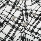 Kimothy Check Blazer Flowering Girl