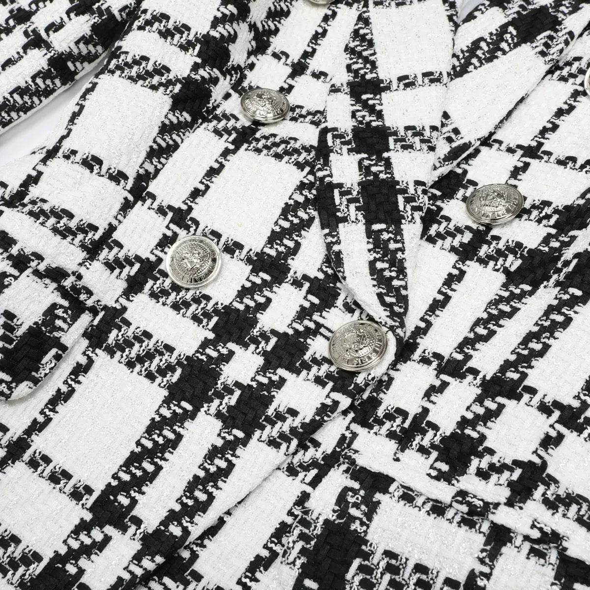 Kimothy Check Blazer Flowering Girl
