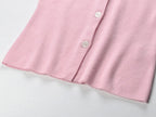 Haide POLO Long Sleeve Knit Top Flowering Girl