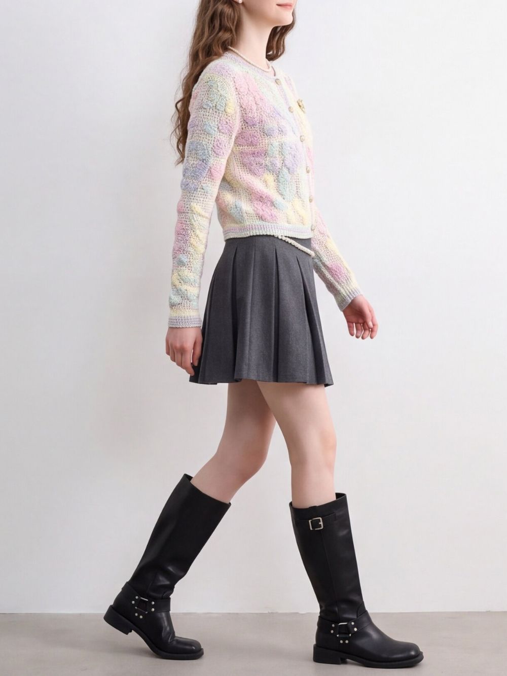 Milli Flower Cardigan Flowering Girl